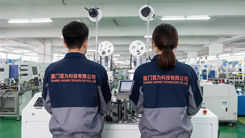 廈門競為科技透過新型自動端子壓接機提升生產效率