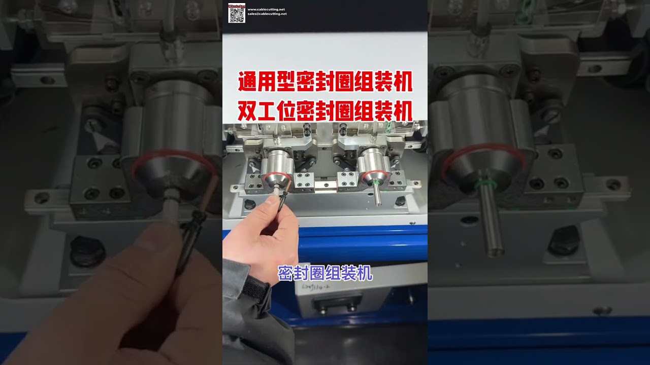 橡膠O型環與油封元件自動組裝機 - 高效精密密封環組裝設備