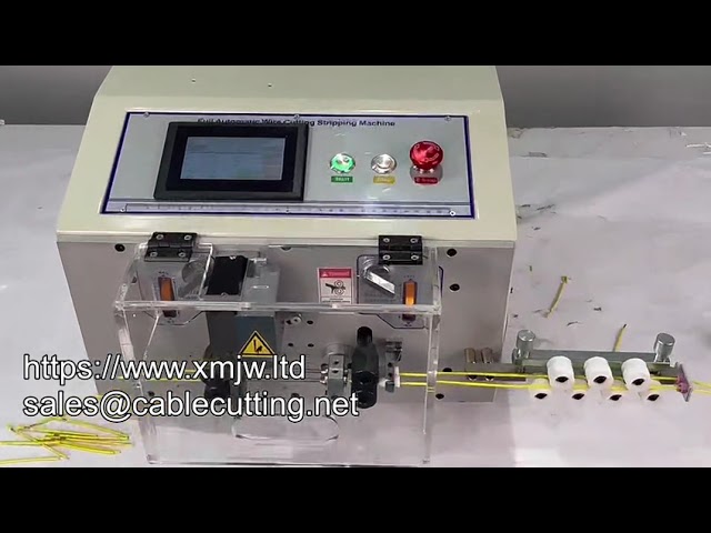 高效25mm2電線裁切剝線機 WPM 02b | 工業級線纜加工設備