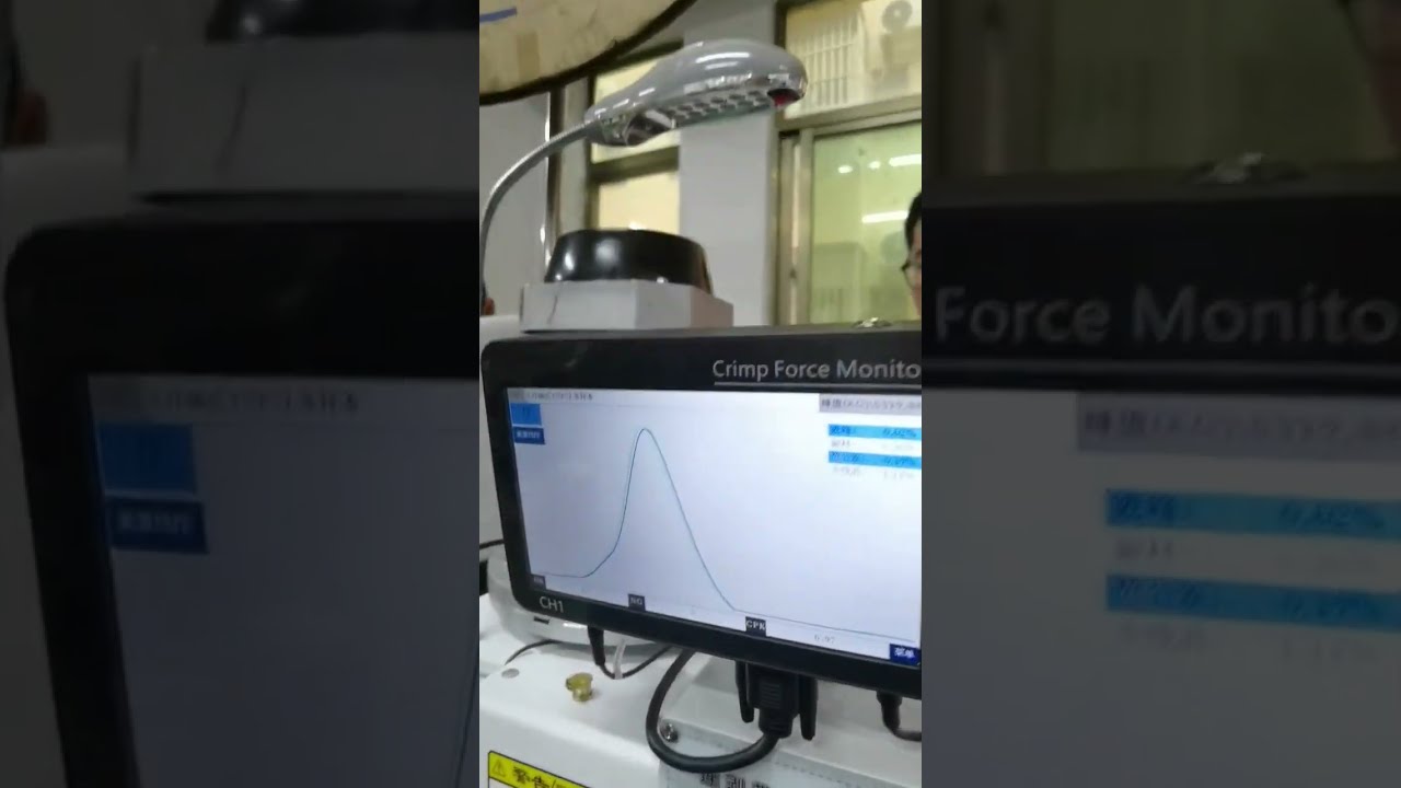 連續端子壓著機｜內建壓力檢測裝置，提升產線品質 #工廠 #機械