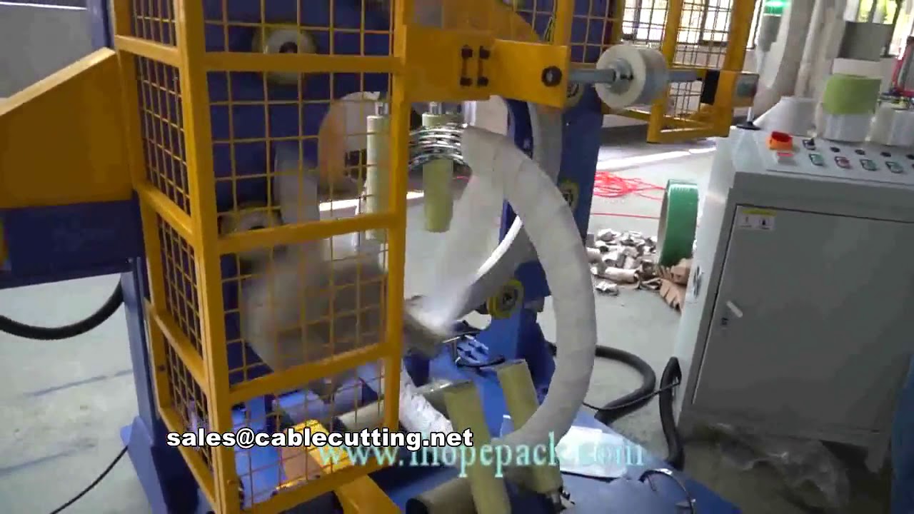 【高效率】刺铁丝包装机與蛇腹型刀片刺繩缠绕機 - 工業自動化線材包裝設備