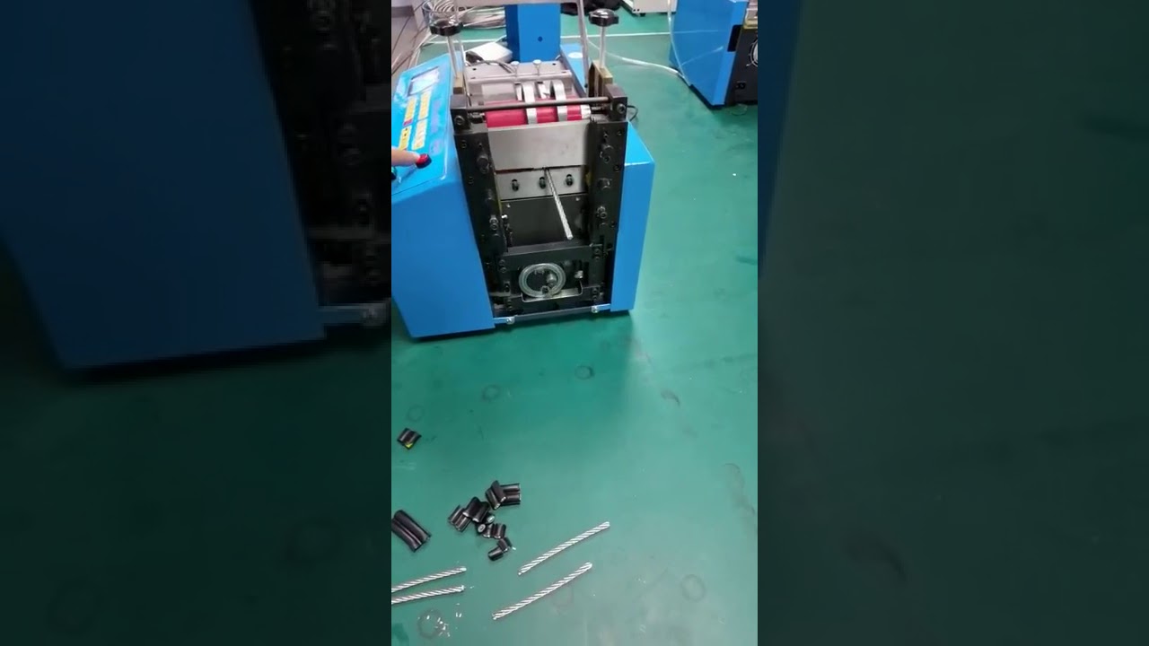 高效精準鋼纜切割機 WPM ZCUT 100S 實機操作