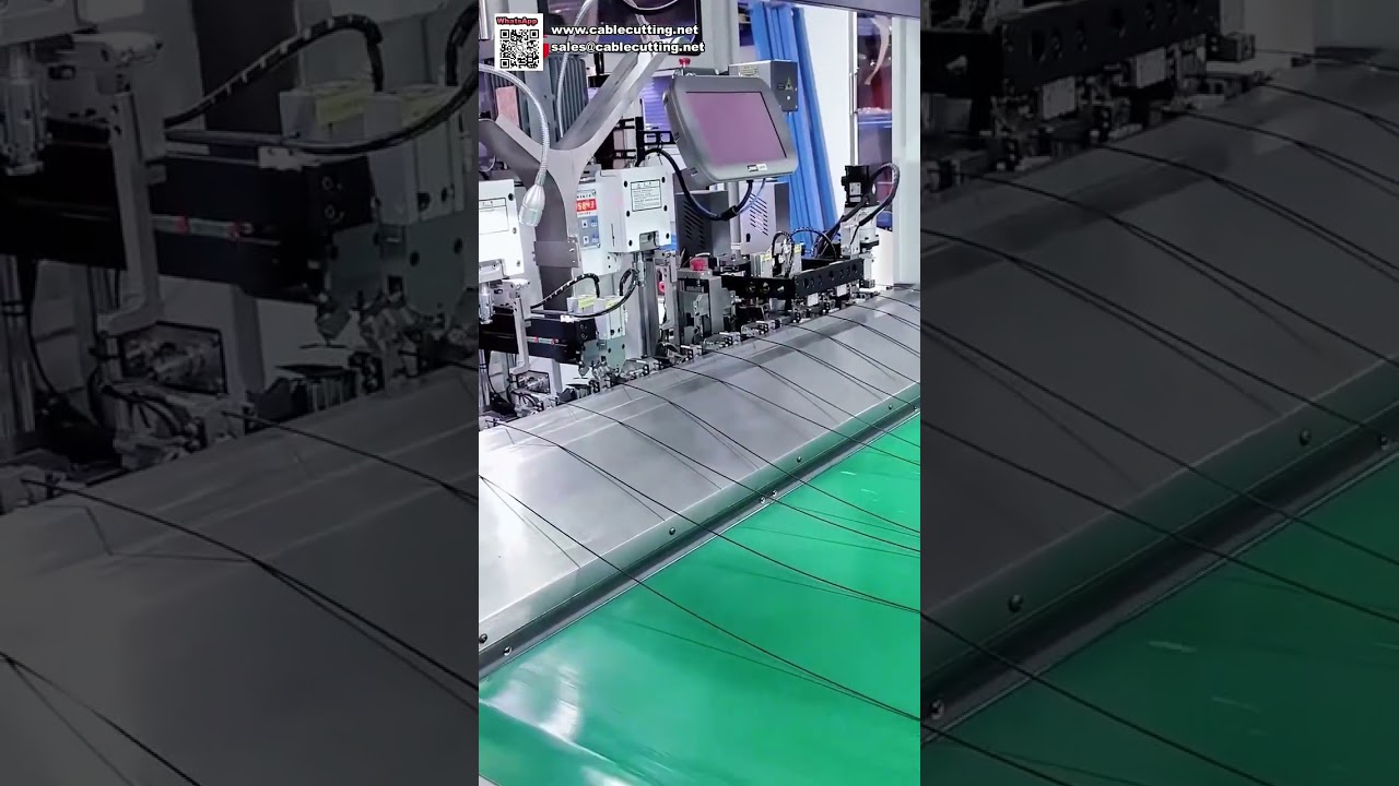 高效能自動端子壓接機｜適用超長線材加工