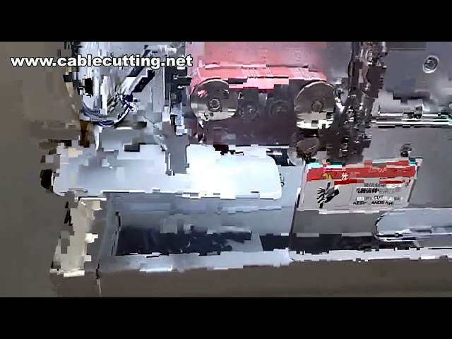 大型方形電線剝線機｜裁線剝線壓著一體機｜高效工業級線材加工設備