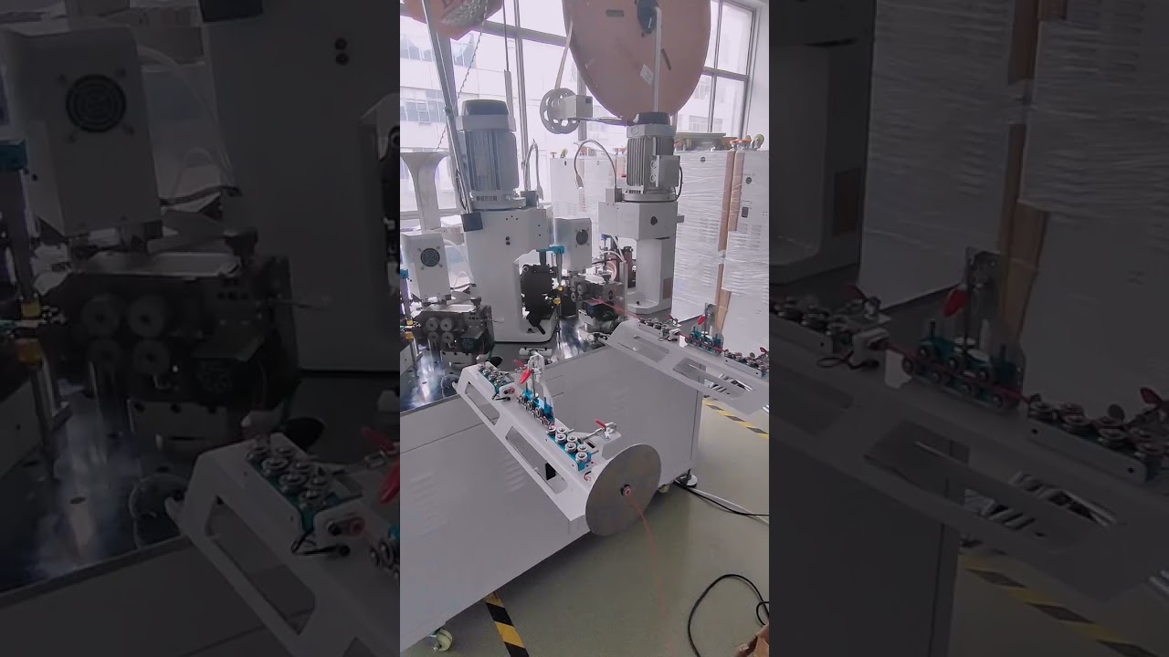 大線與小線合併壓接機 #機器 #電纜剝線機 #工廠