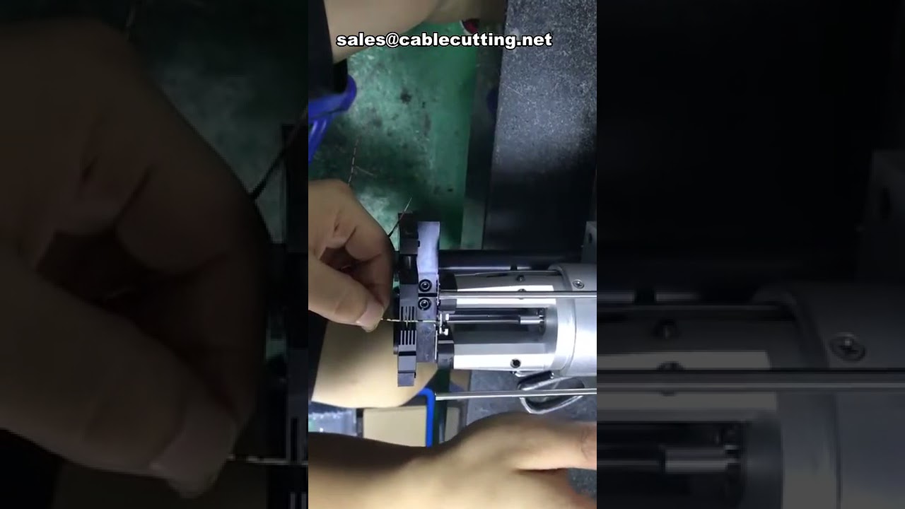 高效同軸電纜剝線機｜自動化剝線設備實測