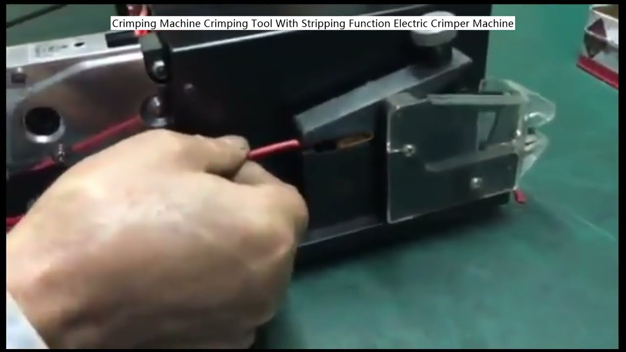 電動壓接機｜剝線壓接一體機｜自動化線束加工設備