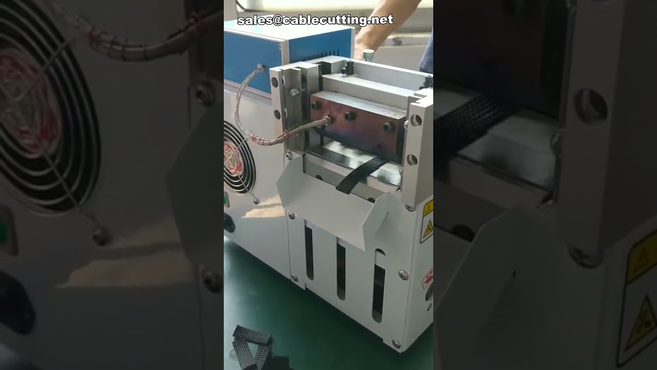 PVC軟管裁切機｜尼龍帶裁切機｜鐵氟龍管切割機｜管材熱切設備