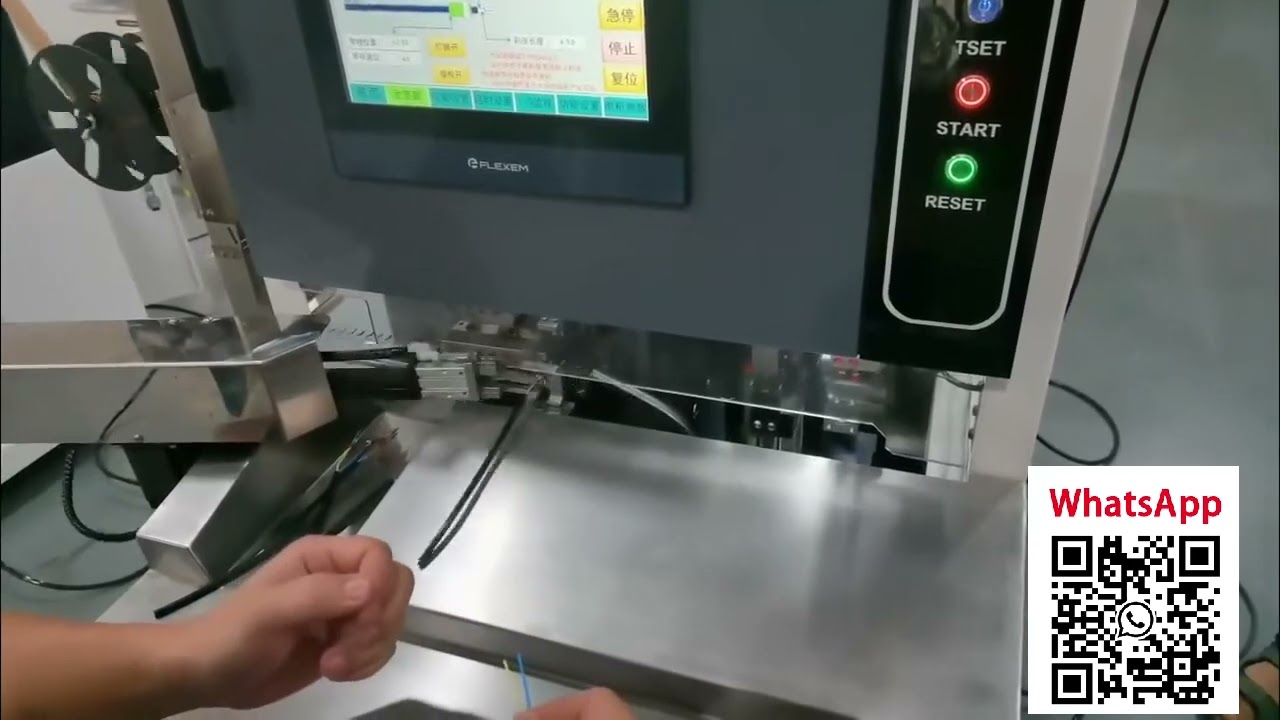 護套電纜防水密封插入與壓接機 - 高效工業線纜組裝設備