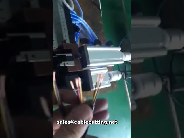 氣動電纜剝線機 WPM-660｜自動化線材加工設備