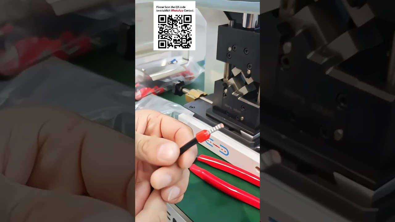 管狀端子壓接精密模具｜自動化機械關鍵零件 #線束加工