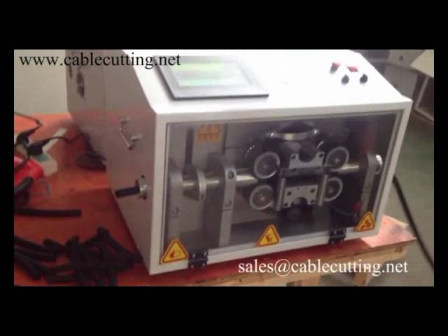 波紋管裁切機 WPM-2014C｜高效自動化線束加工設備