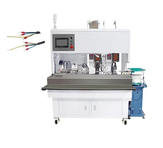 自動多頭端子電纜壓接機 多點同時鉚合 WPM-555